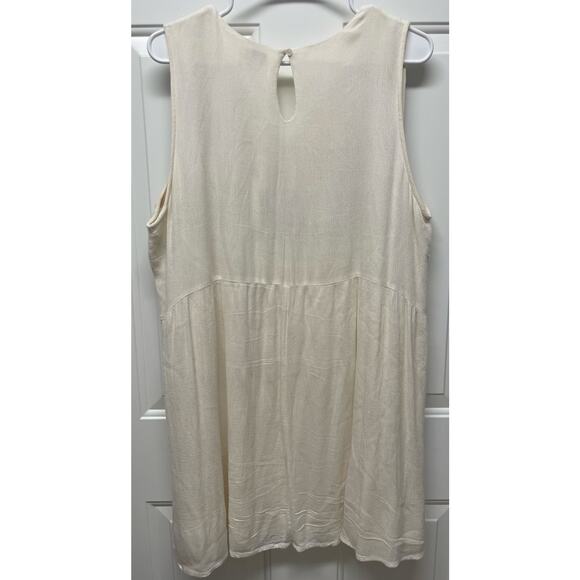 Umgee Women's floral embroidered peplum tank top size 1XL boho - Picture 4 of 7